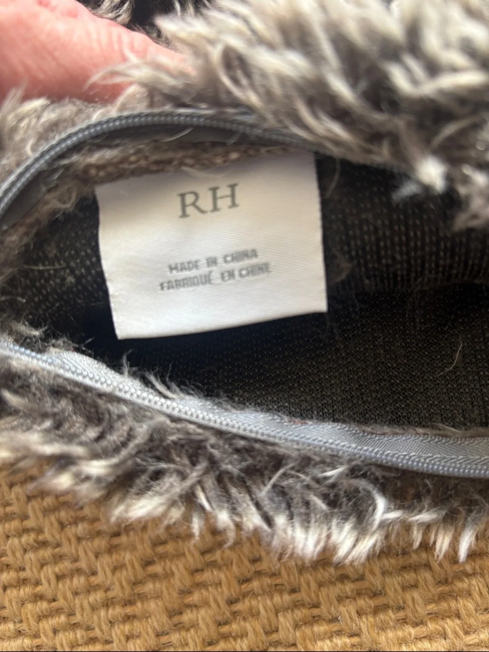 Restoration Hardware Luxe Faux Fur Pillow Covers - (Set of 2)